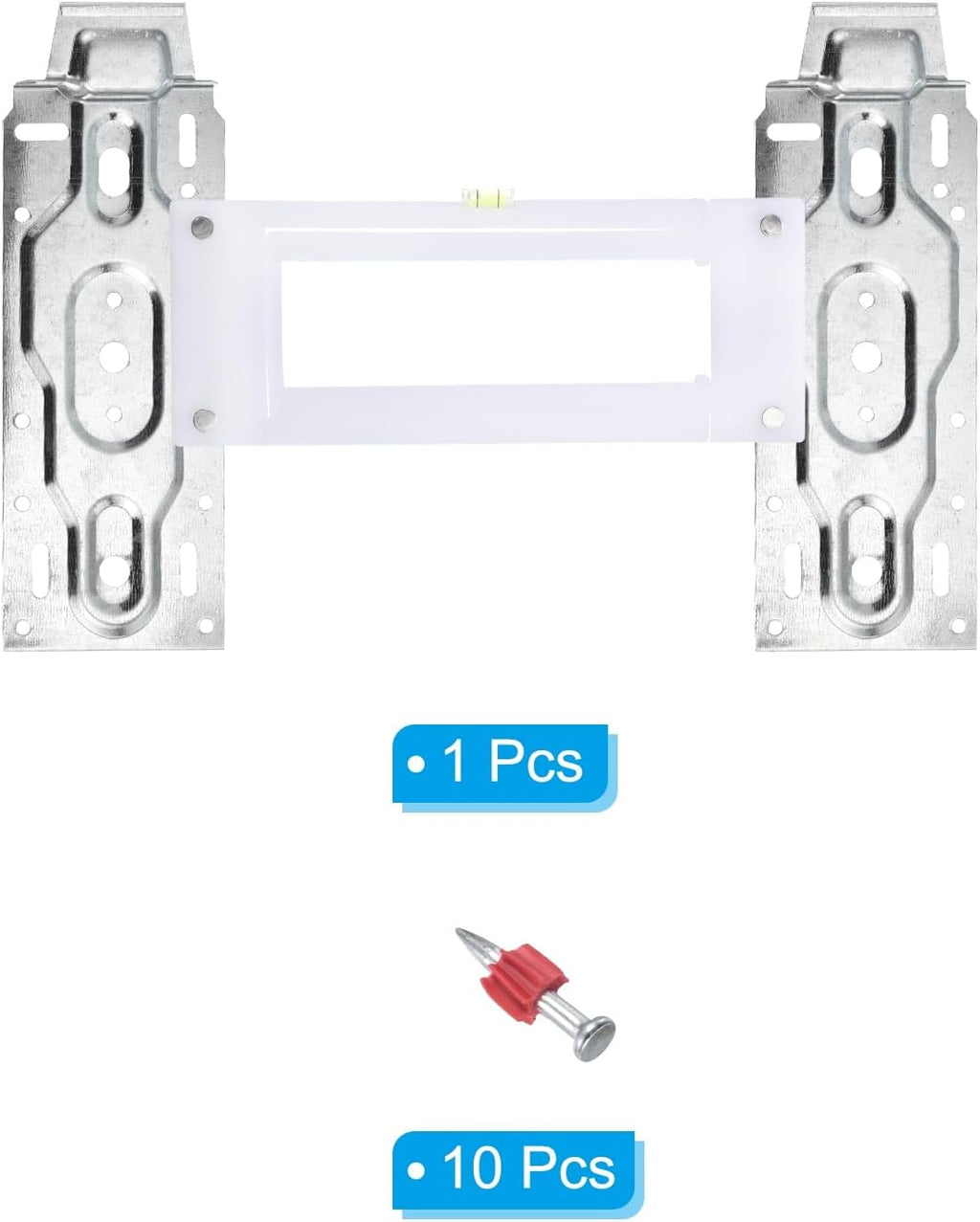  PATIKIL Climatisateur Paroi Support, Intérieur Interne Unité Universel Suspendu Plaque Crochet Support Support Planche Réglable Pour HVAC