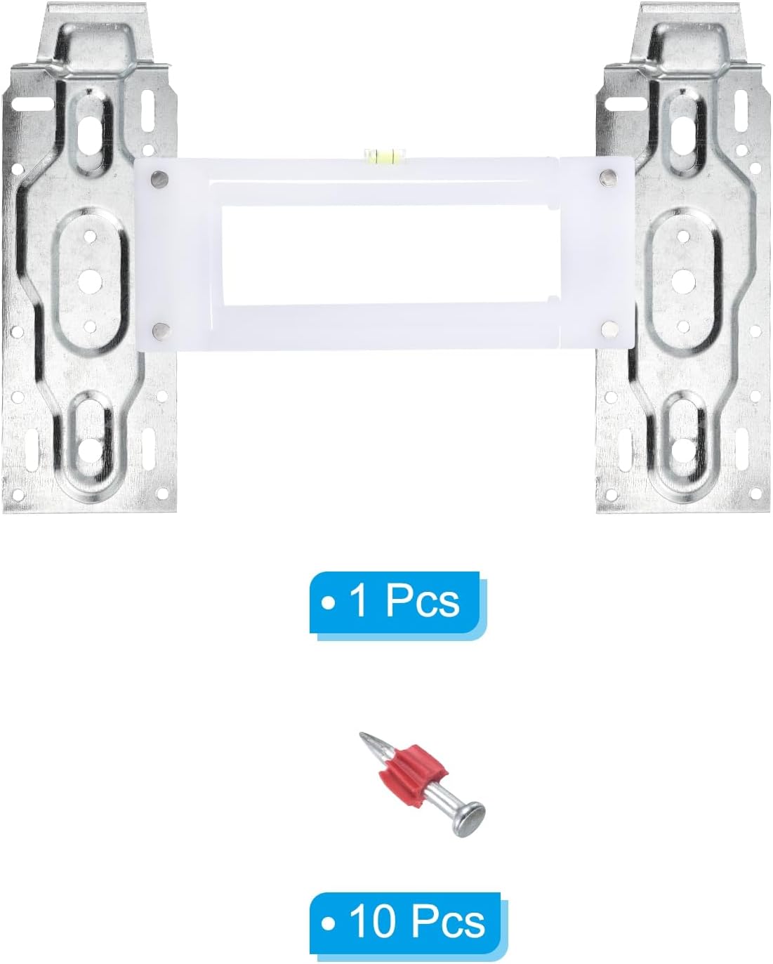  PATIKIL Climatisateur Paroi Support, Intérieur Interne Unité Universel Suspendu Plaque Crochet Support Support Planche Réglable Pour HVAC