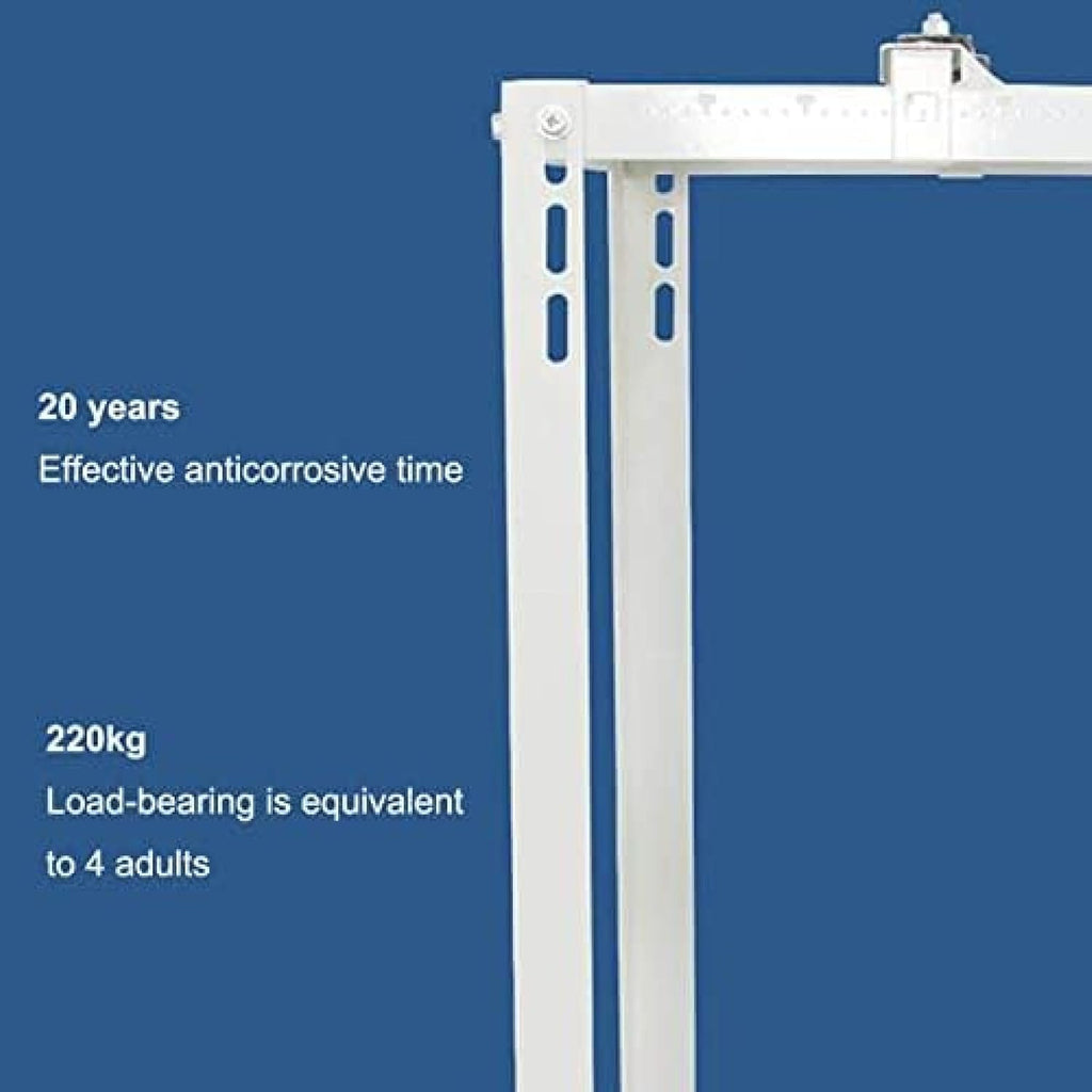  Support Universel Robuste Pour Climatiseur Pour Mini Systèmes De Pompe à Chaleur Et Double Niveaux De Pile Avec Absorption Des Chocs 90 X 1