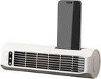 Mini Climatiseur Portable, Ventilateur De Climatiseur 3 Vitesses, Ventilateur De Refroidissement Sur Pied/Mural/Bureau, Rechargeable Par USB Pour La Maison/Bureau/dortoir/Camping-Car, Bla