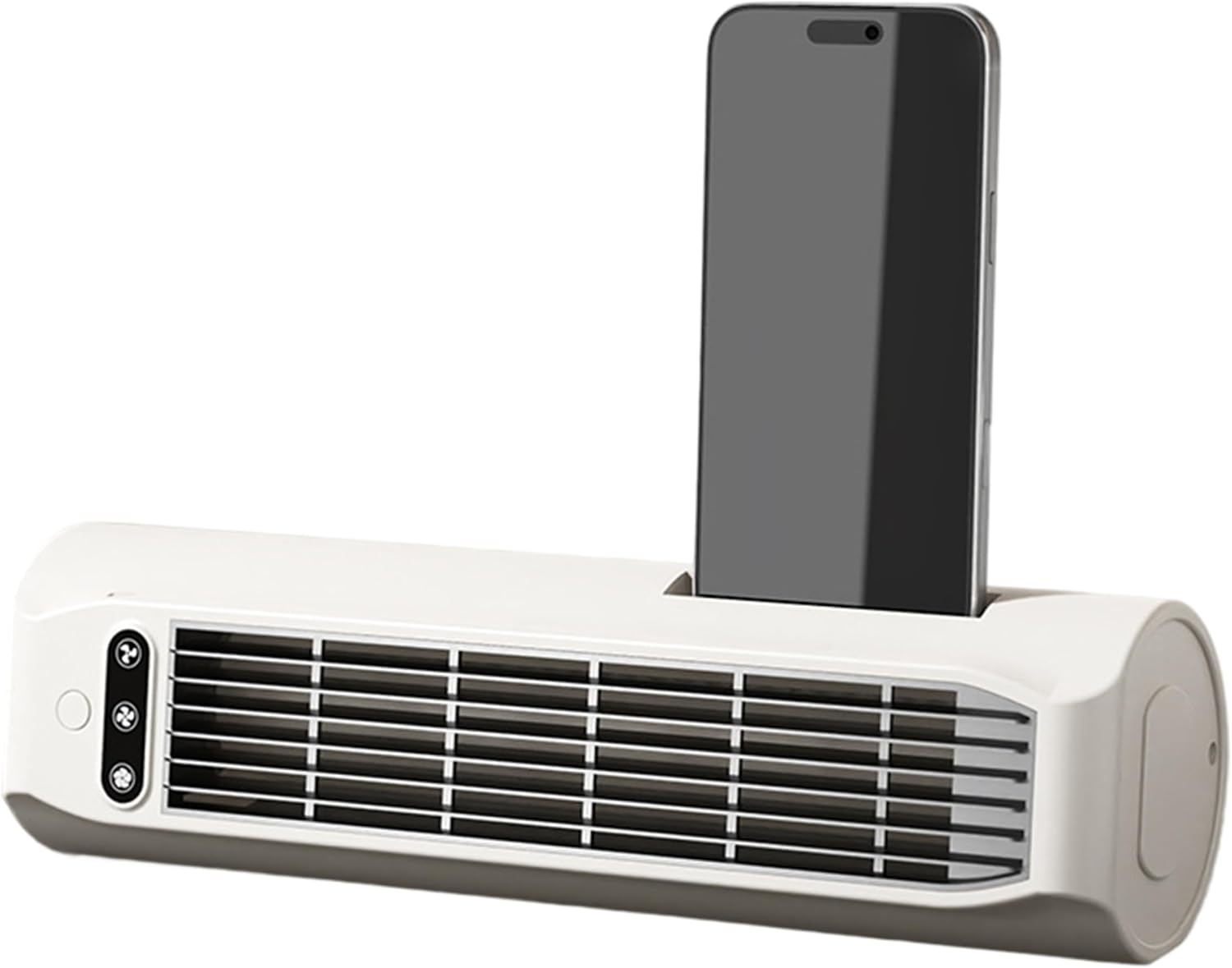  Mini Climatiseur Portable, Ventilateur De Climatiseur 3 Vitesses, Ventilateur De Refroidissement Sur Pied/Mural/Bureau, Rechargeable Par USB Pour La Maison/Bureau/dortoir/Camping-Car, Bla