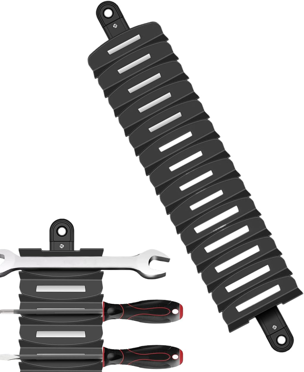  Générique Porte-Clés à Outils,Plateau De Rangement Pour Outils Avec Support Aimanté | Accessoire D'Organisation Polyvalent Pour Boîte à Outils – Idéal Pour Passionnés Et Débutants