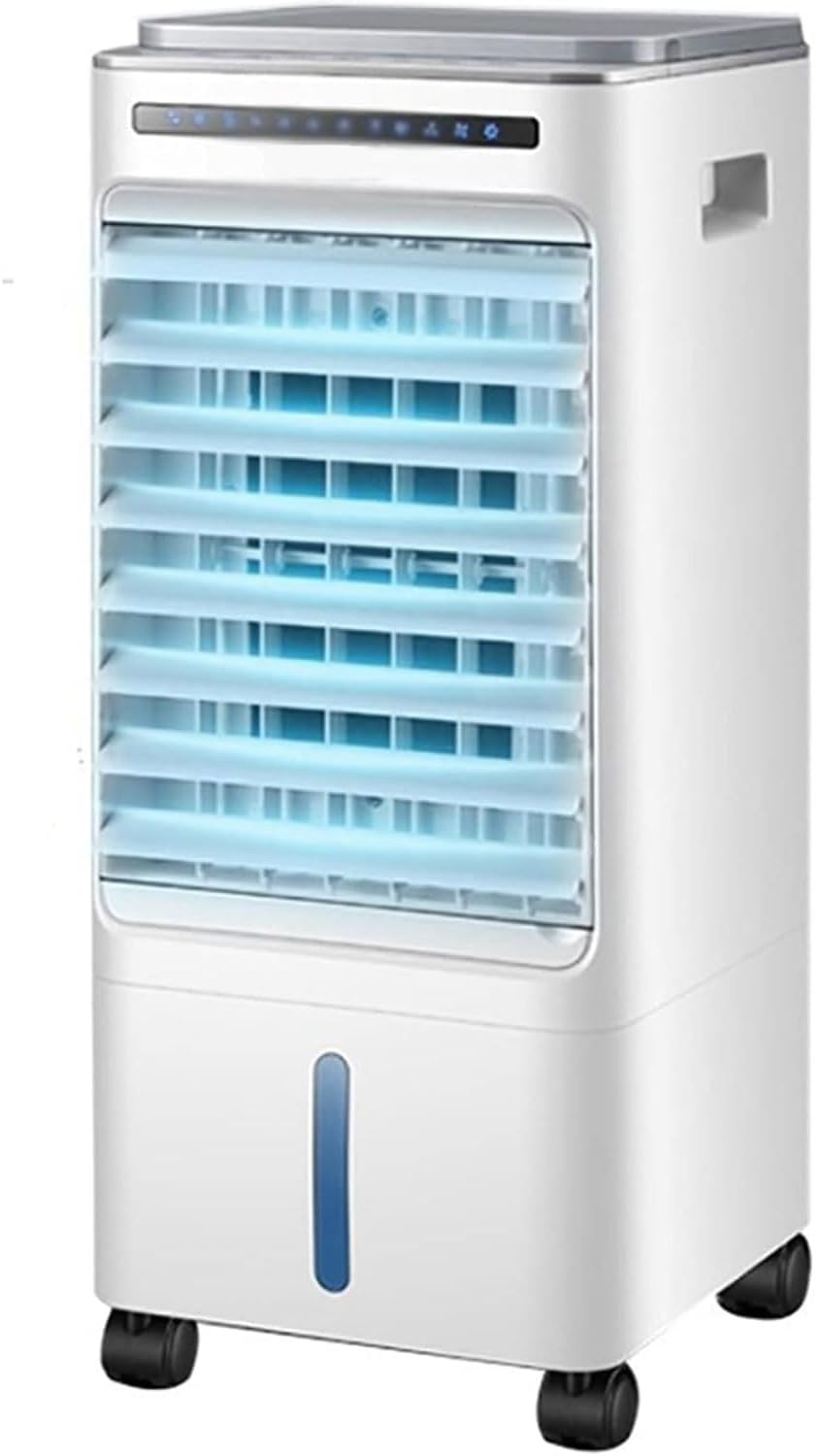  Climatiseur Portable 3-en-1 Ultra-Silencieux, Unité De Climatisation Portable Avec Ventilateur De Refroidissement, 3 Vitesses, Oscillation Automatique à 60°, Minuterie 7