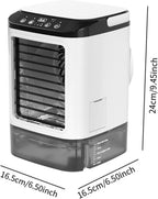  Colcolo Climatiseur Portable Personnel, Petit Ventilateur Refroidissement Réglable à 3 Pour Bureau Ou Chambre, Sans Brume