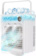  DieffematicKTY Climatiseur Mobile Mini Portable Air Conditioner Fan Atomizing Desktop USB Air Cooling Fan Air Cooler Humidifier For Home Outdoor