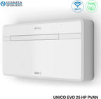  Olimpia Splendid Climatiseur Sans Unité Exterieure Unico Evo 25 Hp Pvan Inverter R290, WiFi Integre, Reversible Chaud Froid, Pompe A Chaleur Monobloc, 02455