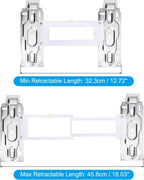  PATIKIL Climatisateur Paroi Support, Intérieur Interne Unité Universel Suspendu Plaque Crochet Support Support Planche Réglable Pour HVAC