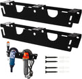 GENERIC Support De Meuleuse D'angle – Support Mural Pour Meuleuse D'angle – Organiseur D'outils électriques De Rénovation Domestique à 2 Emplacements Pour Tournevis, Polisseuse Et Machine De Découpe