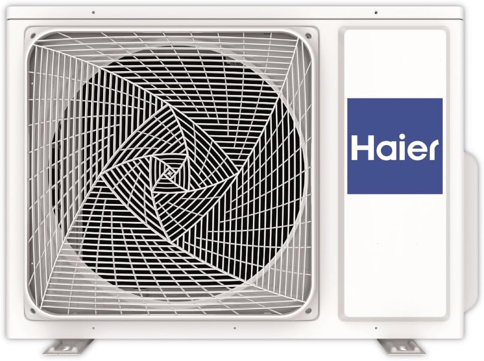  Haier Pearl Solo Unité Extérieure Climatisation 2.7 KW, Onduleur, Silencieux, Haute Efficacité Énergique, Modèle 1U25YEPFRA-PRE (à Combiner Avec 1 Unité Intérieure Pearl)