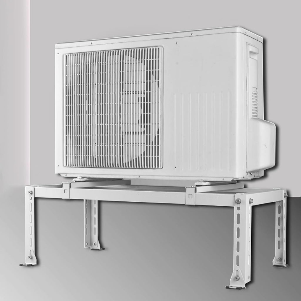  NALsa – Mini Support De Sol Robuste En Acier Galvanisé Pour Climatiseurs Fendus Sans Conduit Et Base Universelle De Pompe à Chaleur CVC, Résistant à La Rouille Et Absorbant Les Chocs