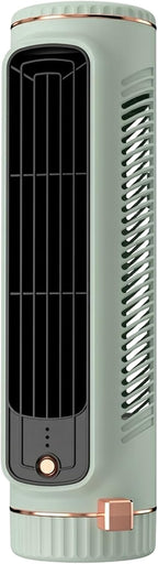  Climatiseur Tour, Mini Ventilateur Tour Portable Sans Pales, Circulation D'air 3D, Fonctionnement Silencieux, Mini Unité De Climatisation Pour Chambre à Coucher, Climatiseur Blanc