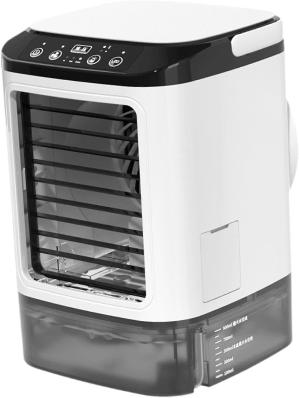  Colcolo Climatiseur Portable Personnel, Petit Ventilateur Refroidissement Réglable à 3 Pour Bureau Ou Chambre, Sans Brume