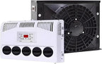 GENERIC Climatiseur Divisé Pour Camping-car, Système De Refroidissement De Cabine De Camion 11 000 BTU Pour Camions, Bus, Pelleteuses, Avec Contrôle Du Vent à 5 Vitesses