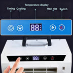  Climatiseur Split Portable Avec Wi-FI Et Télécommande, Rafraîchisseur D'air 13000BTU, Minuterie 24 H, Poignée Supérieure, Pour Tentes, Camping-Cars, Maisons, Bureaux Et Camping