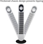  Ventilateur Portable De Tour Sans Lame Pour Chambre à Coucher, 26ft/s Circulateur D'air Silencieux Avec 80 Oscillation Et 3 Vitesses, Refroidisseur Debout Compact Pour Le Camping De Bureau, Conception