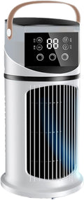  Climatiseur Mobile 9000 BTU Climatiseur Portable, USB 4 En 1 Climatiseur Mobile Avec Déshumidificateur,Rafraîchisseur D'Air Ventilateur Et Mode Nuit - Silencieux Pour Maison/Bureau