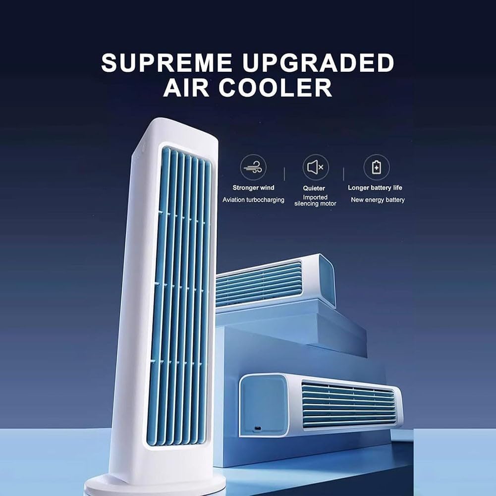 GENERIC Climatiseur Mural Sans Fil Pour Un Refroidissement Confortable Dans Plusieurs Espaces Intérieurs, Installation Sans Perçage, Design Compact Et économe En énergie (climatiseur)