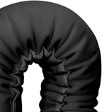 150cm Housse Portable Pour Tuyau De Climatisation Avec 3Sangles,Pour5/5.9in | Fibre De Polyester, Gris, Noir, Avec 3 Sangles à Boucle élastique, Lavable,protège Contre Les Dommages Extérieurs Para Maison