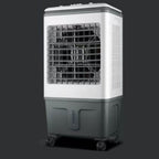 GENERIC Refroidisseur D'air évaporatif Portable Avec Réservoir D'eau 40L Et 2 Packs De Glace Efficace D'énergie 3 Vitesses 120° Oscillation Ventilateur De Refroidissement D'épargne D'espace Climatisation Indu