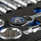  Högert Technik - Trousse à Outils, Coffret D'Outils 3/8" - HT1R465, 36 Pièces