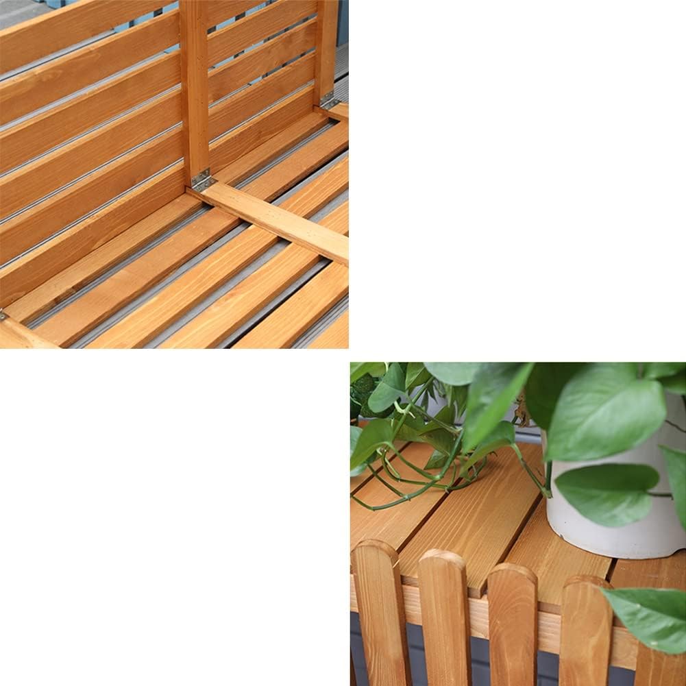 GENERIC Housse En Bois Pour Climatiseurs Extérieurs – Marron 85 X 35 X 84 Cm – Clôture Décorative Pour Dissimuler Les Climatiseurs Divisés Et Améliorer L'esthétique De La Terrasse.