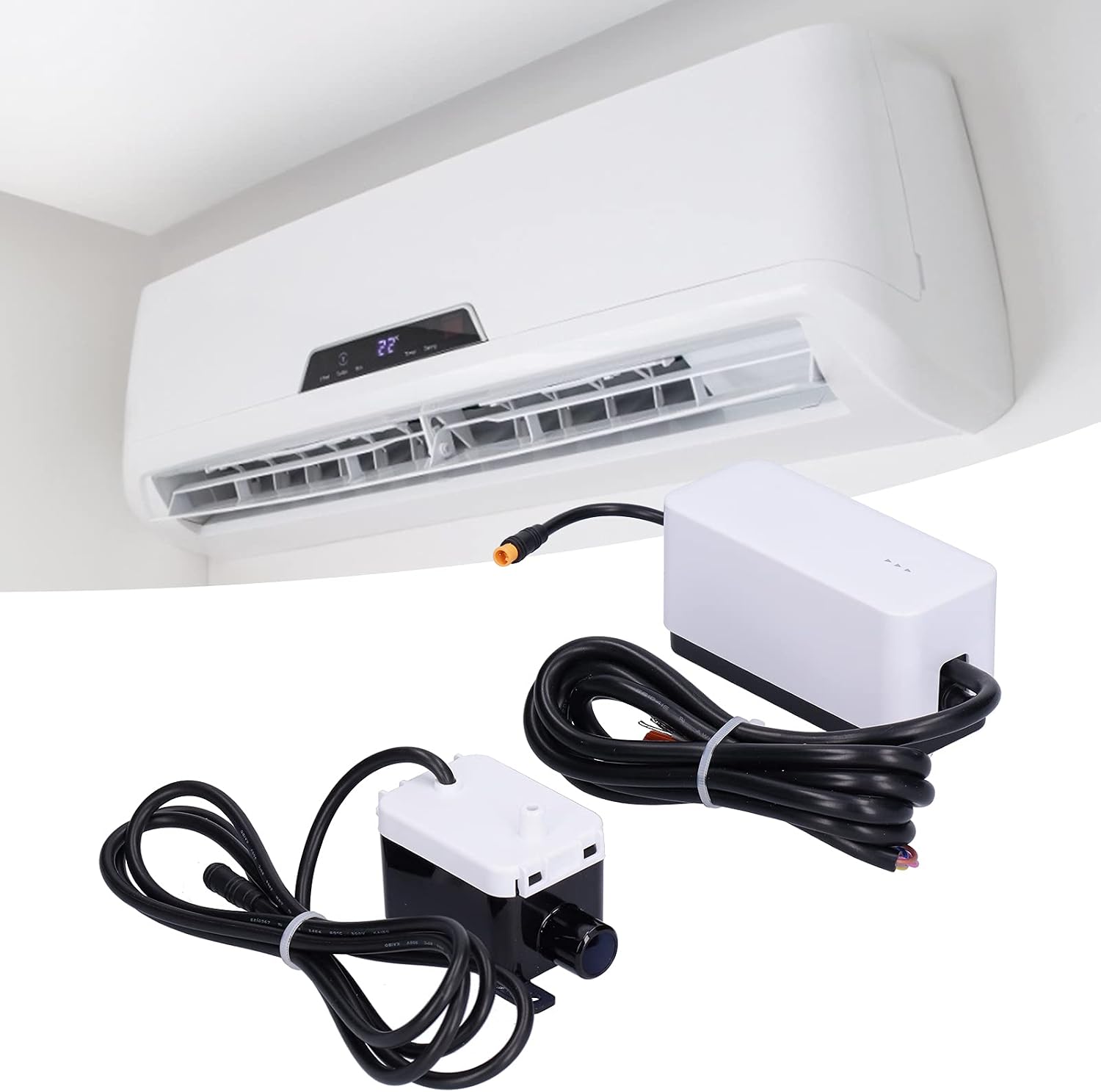  Pompe à Condensat Aspen Pour Climatiseur, Ac110V-240V, Installation Murale, éVacuation Automatique De L'eau, ConçUe SpéCialement Pour Les Climatiseurs