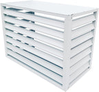  Housse De Protection Pour Climatiseur Extérieur – Pare-vue Antivol Toutes Saisons Pour Unités Divisées – Housse De Protection Pour Climatiseurs Extérieurs – Solution Décorative Et Fonctionnelle
