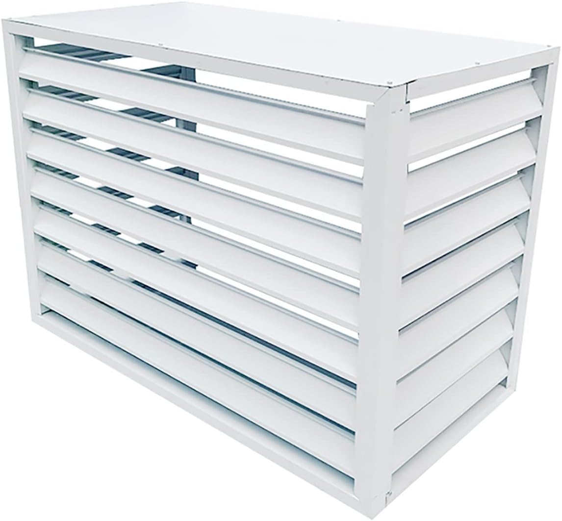 GENERIC Housse De Protection Pour Climatiseur Extérieur – Clôture D'intimité Antivol Toutes Saisons, Protection Pour Unités Divisées Pour Climatiseurs Extérieurs – Housses De Climatisation Résistantes Aux