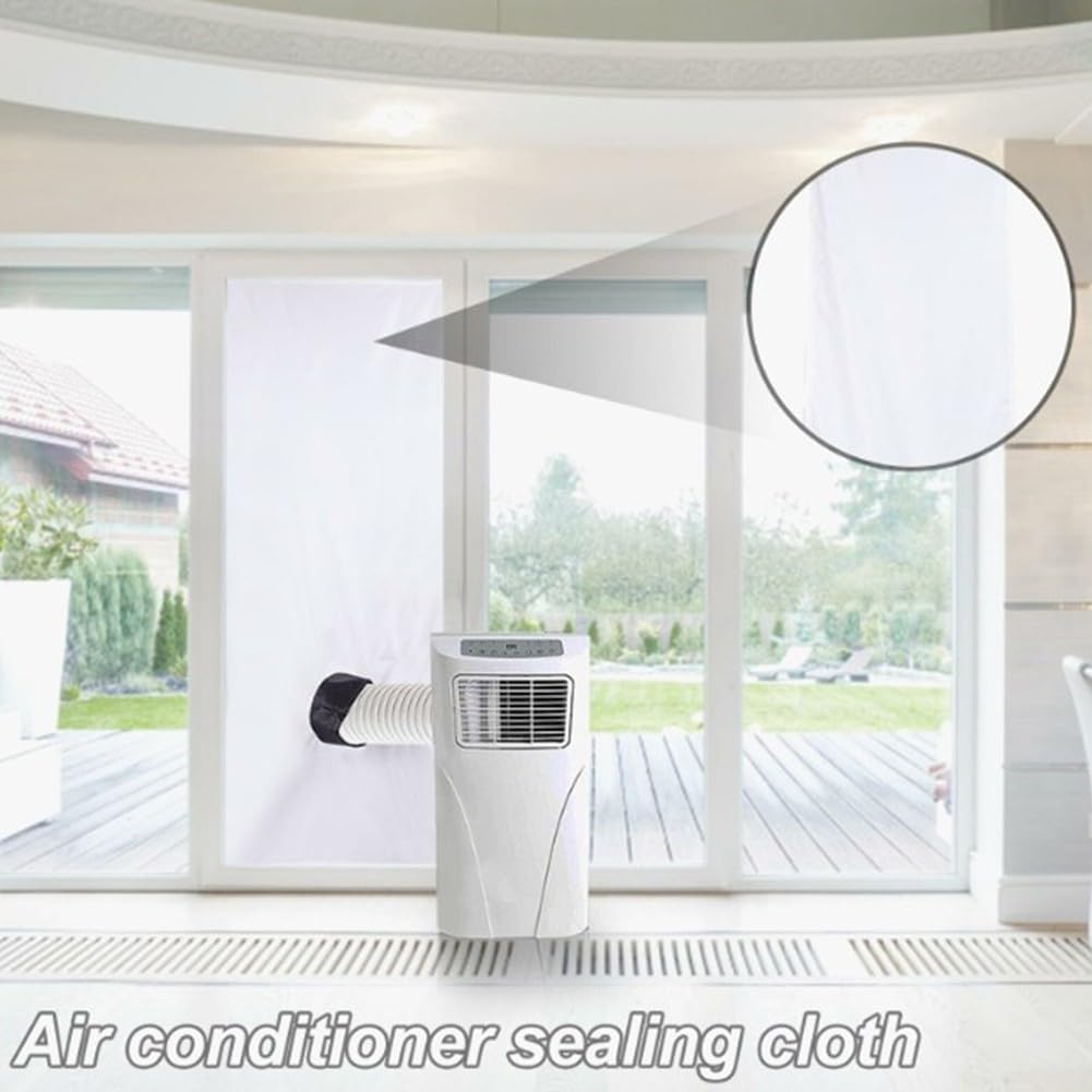 Joints De Climatiseur Universel Mobile Pour Unité De Climatisation Mobile Et Sèche-linge Facile à Installer, Pas Besoin De Percer, 2 M