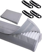  150 X 53Cm Couvercle De Tuyau De Climatisation Portable, Isolation Tuyau Climatiseur Manchon, Pour Tuyaux De 5 Et 5.9, Housse Portable En EVA, Pour Touss Les Tuyaux D'Évacuation De Climatiseurs Mobile
