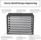  Housse De Protection Imperméable Pour Climatiseur De Fenêtre D'extérieur En Aluminium Robuste Pour Unité De Condensation Et Poubelle - Résistante à La Poussière Et Durable