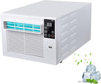 Mini Climatiseur Portable Avec Ventilateur, 3-en-1 Refroidissement Et Déshumidificateur Pour Chambre à Coucher.Fonctionnement Silencieux, Conception Compacte Pour Le Bureau à Domicile, Configuration F