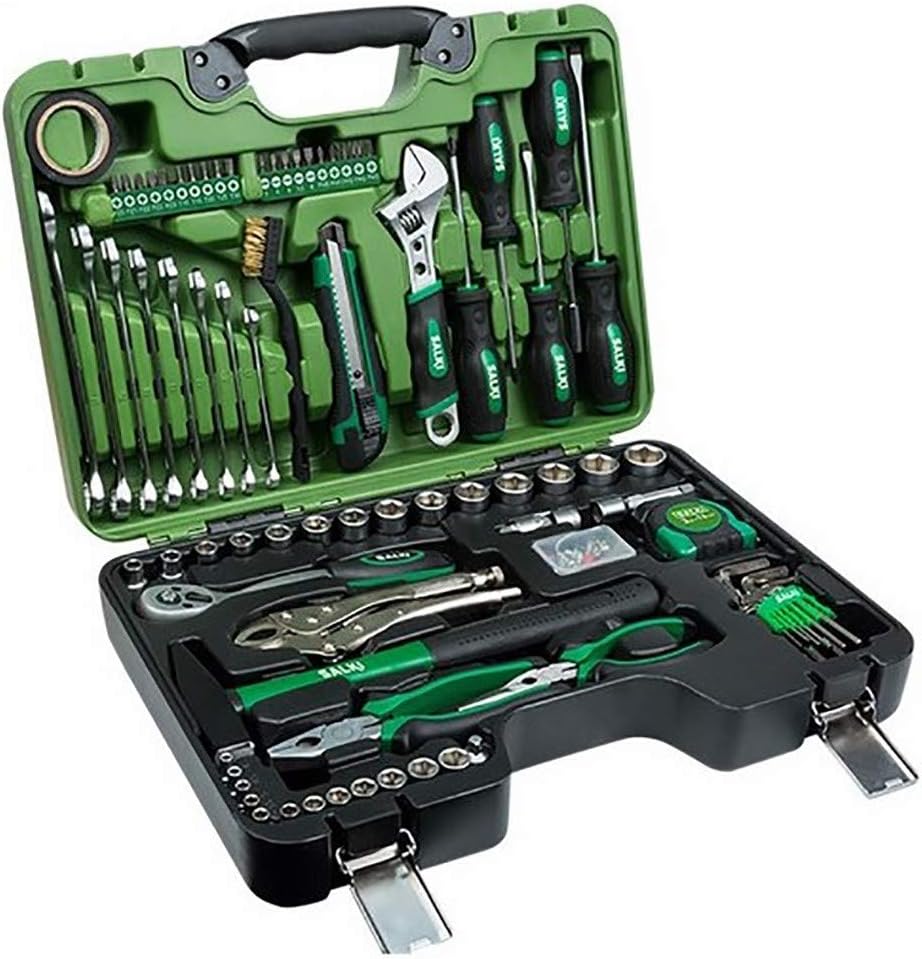  Salki 8920082 - Valise à Outils Diy 82 Pcs Métal