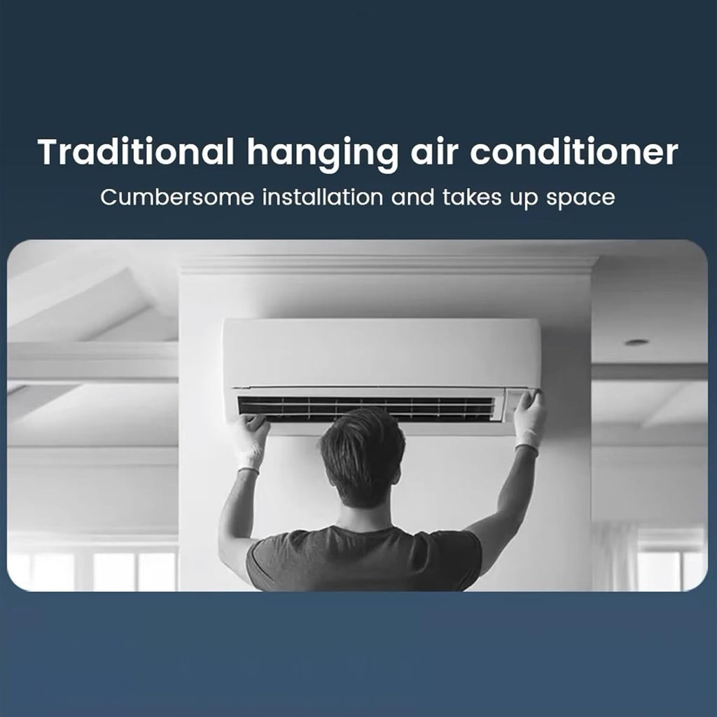  Ventilateur Rafraîchisseur D'Air | Ventilateur Portable Climatiseur | Three-Speed Charge Sans Fil Gain De Place Pour Intérieur Extérieur Maison Caravane Salle De Sport