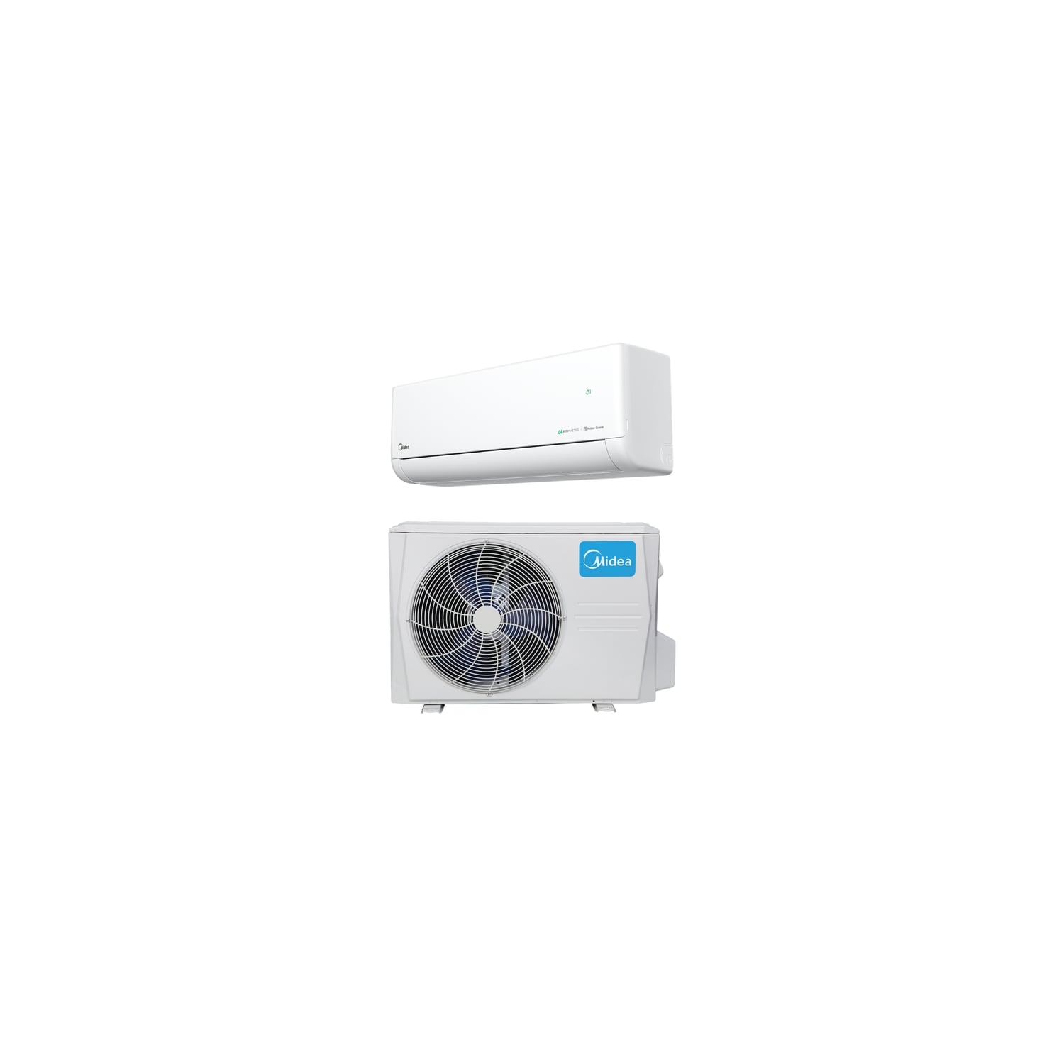 Ensemble Climatiseur Mural Connecté Intelligence Artificielle Solunar 2,5kw - Midea - 13950510