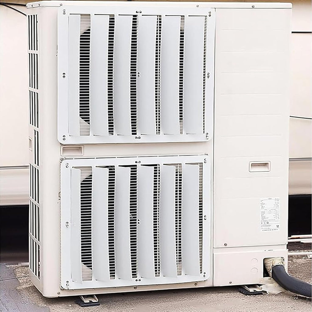 Grille De Protection Pour Climatiseur - 65 X 65 Cm - Pour Compresseur Et Pompe à Chaleur - Protection Efficace Contre Les Intempéries