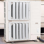  Grille De Protection Pour Climatiseur - 65 X 65 Cm - Pour Compresseur Et Pompe à Chaleur - Protection Efficace Contre Les Intempéries