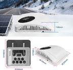  Climatiseur électrique 12 V CC 8800 BTU Pour Toit De Véhicule Récréatif - Économie De Carburant