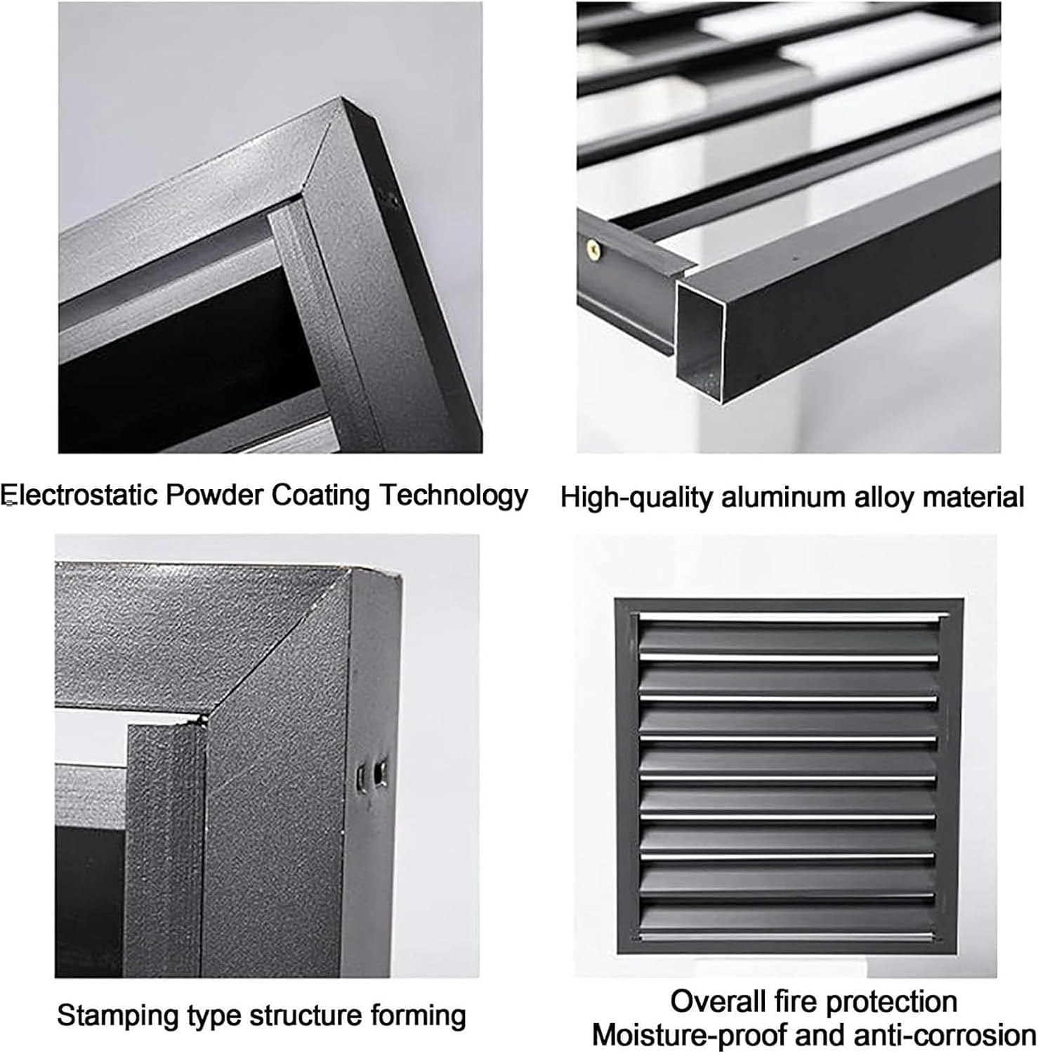  Housse De Protection Pour Climatiseur Extérieur En Aluminium - Protection Contre Les Intempéries Pour Climatisation Et Pompe à Chaleur - Idéale Pour Les Unités Extérieures (couleur)