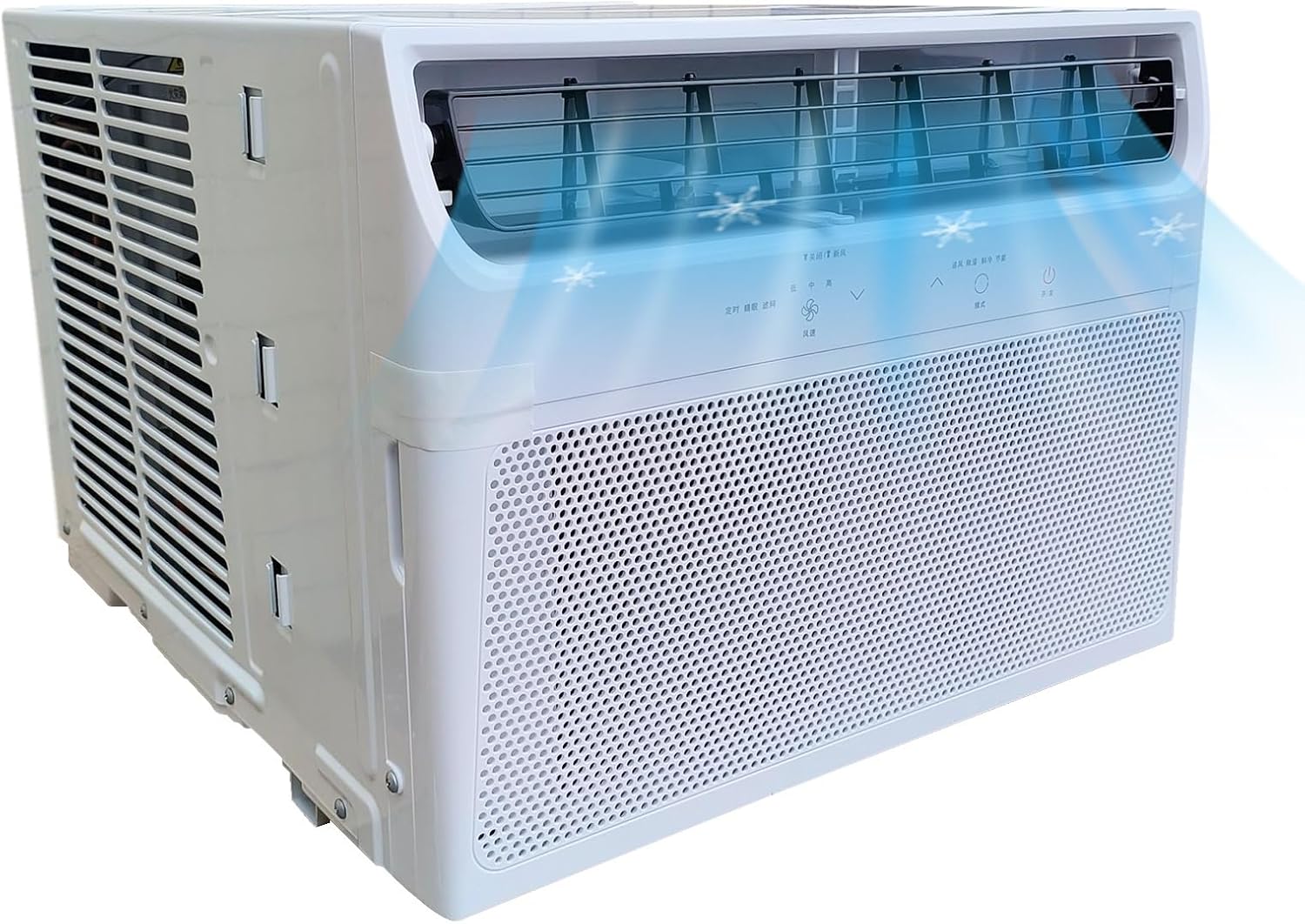 GENERIC Climatiseur De Fenêtre 9000 BTU - Télécommande - Thermostat Réglable - Refroidissement Jusqu'à 20 M² - Minuterie 24 Heures - Affichage Numérique - Fonctionnement Silencieux