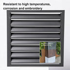GENERIC Housse De Climatiseur D'extérieur Imperméable Et Anti-poussière En Aluminium Pour Mini Unités Divisées, Réduction Du Bruit, Robuste, Compatible Avec Tous Les Modèles De Climatisation D'extérieur