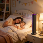 Genérico Climatiseur Portable, Ventilateur Sans Pales, Refroidisseur D'air Rechargeable Par USB Avec Design Compact, Mini Unité De Climatisation, Ventilateur De Refroidissement Portable Avec Construction