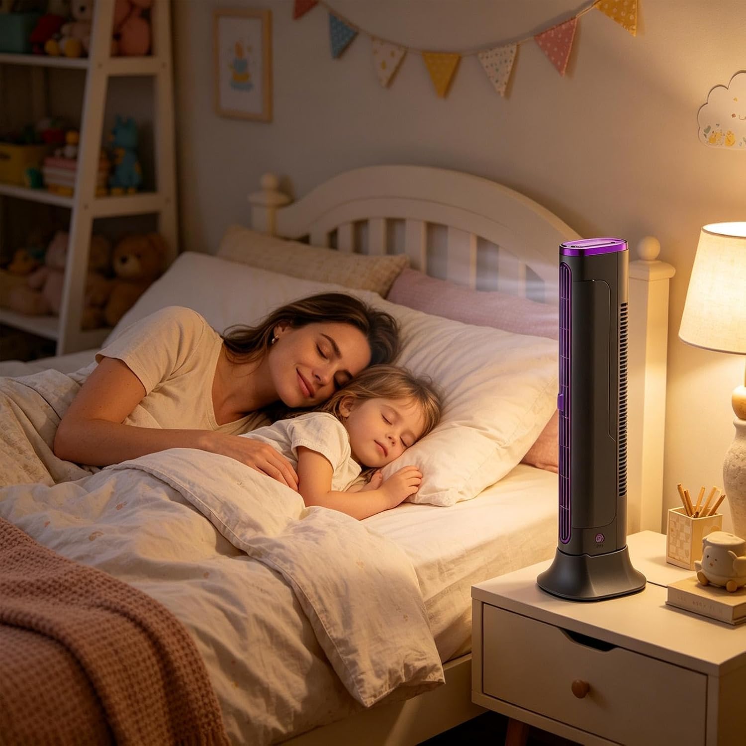Genérico Climatiseur Portable, Ventilateur Sans Pales, Refroidisseur D'air Rechargeable Par USB Avec Design Compact, Mini Unité De Climatisation, Ventilateur De Refroidissement Portable Avec Construction