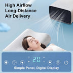  Climatiseur Portable, Refroidissement Rapide Pour Tente, Faible Niveau Sonore, Pour Chambre, Cuisine, Location De Vacances, Dortoir