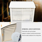  Housse De Protection For Climatiseur Extérieur, Protection Contre Les Intempéries, Écran De Confidentialité Décoratif For Climatiseur, Housse De Protection For Meubles De Jardin, Barrière For Équipeme