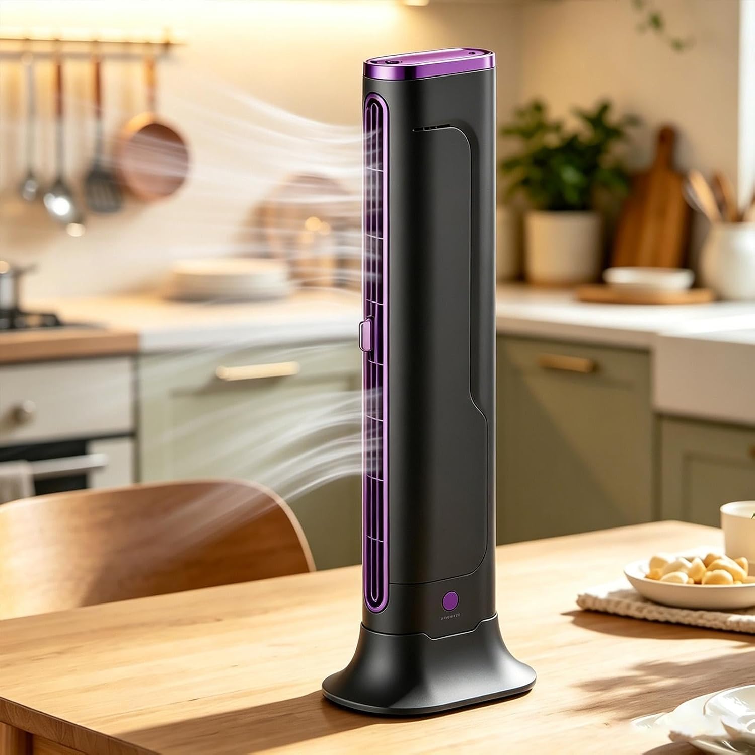  Petit Climatiseur Portable Silencieux, Climatiseur Mobile, Mini Appareil USB Rechargeable Portable, Pour Bureau Extérieur Intérieur Voyage Camping-Car Garage Atelier Dortoir Cuisine