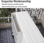 GENERIC Déflecteur D'unité Extérieure Pour Climatiseur, Couvercle D'aération Revêtu De Zinc, Bouclier De Sortie D'air, Protection De Ventilation Durable Pour Une Protection Et Une Efficacité Accrues