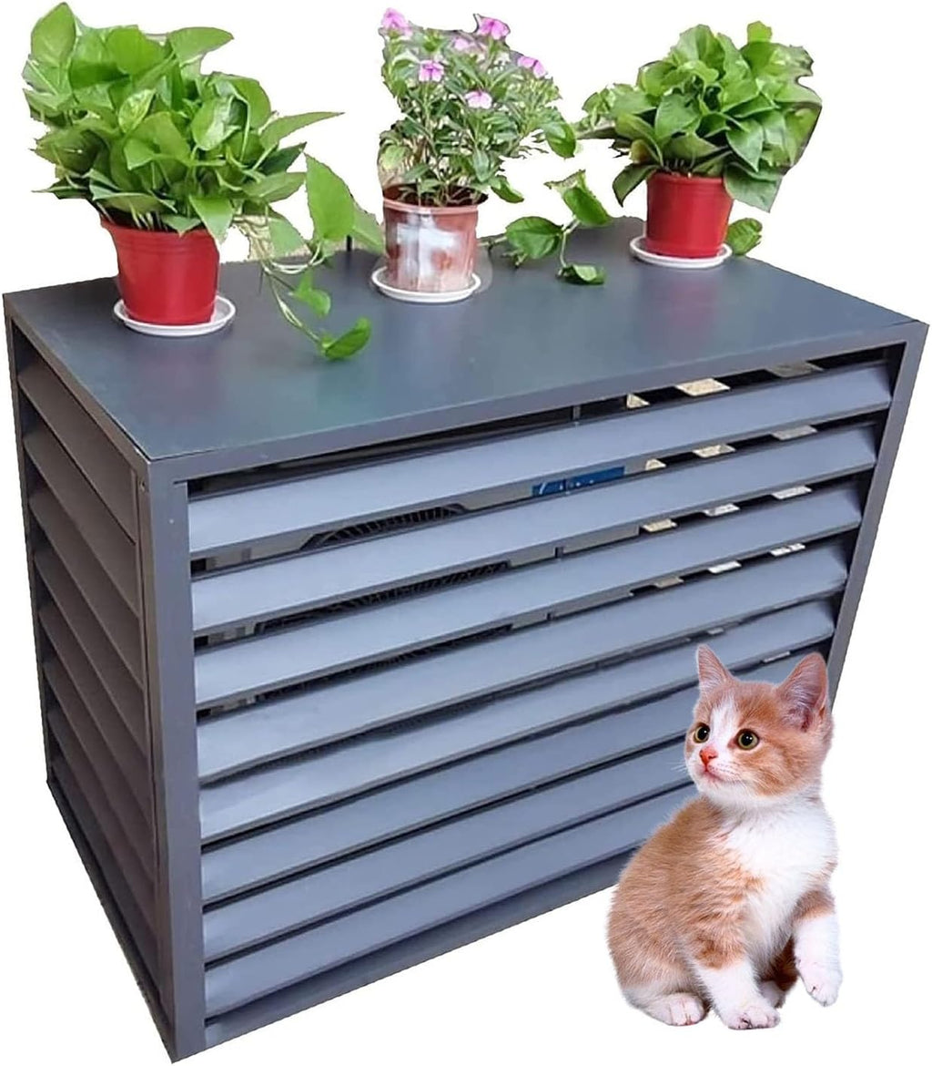  Housse De Protection Imperméable Pour Climatiseur - Clôture D'intimité Extérieure Pour Jardin Et Balcon - Housse De Protection Pour Climatiseur (110 X 80 X 60 Cm)