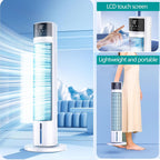 GENERIC Climatiseur Portable Pour Chambre, Fonctionnement Silencieux à 3 Vitesses, Idéal Pour Les Chambres à Coucher, Garage, Patio Avec Réservoir D'eau, Refroidissement Efficace énergétique, 5000 BTU