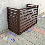  Housse En Aluminium Pour Climatiseur Extérieur, Protection Contre Les Intempéries, Protection Contre Les Intempéries, Protection Contre Le Bruit, Protection Contre Le Bruit Pour L'extérieur